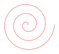 Archimedean spiral