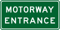 (R6-20) Motorway Entrance