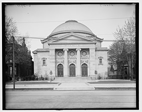 Temple Beth-El (1903) in Brush Park, Detroit