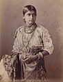 Sri Lankan woman in choli (1880)