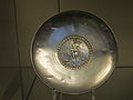 Silver plate with the figure of Mercury in the central roundel