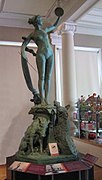 Life-size bronze version of Circe in Leeds City Museum