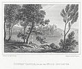 'Conway Castle: from the wood opposite', 1823