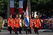 Croatian Honor Guard Battalion guest participants in 2013.