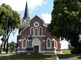 The church in Niergnies