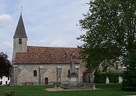 The church of Saint-Hilaire, in Paizay-le-Sec