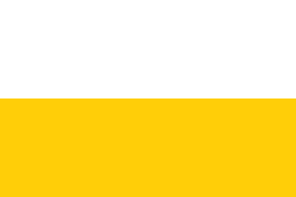 The flag of Lower Silesia, used in Saxony.