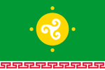 Flag of Ust-Orda Buryat Autonomous Okrug (27 July 1997–18 September 1997)