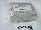 Shredded and briquetted euro banknotes from the Deutsche Bundesbank, Germany (approx. 1 kg)