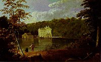 "Gilpin's Mill on the Brandywine" attributed to Thomas Doughty c. 1827.