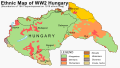Hungary ethnic map (1910-1941)