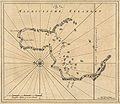 Image 11753 Van Keulen Map of Huvadu Atoll (inaccurate) (from History of the Maldives)