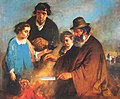 Image 35The asado (1888), by Ignacio Manzoni. Asado is considered a national dish, and is typical of Argentine families to gather on Sundays around one. (from Culture of Argentina)
