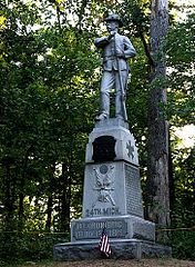 24th Michigan Monument, Gettysburg National Military Park