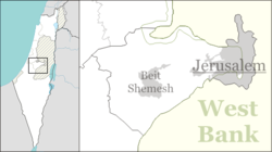 Mevaseret Zion is located in Jerusalem
