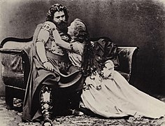 Joseph Albert - Ludwig und Malwine Schnorr von Carolsfeld - Tristan und Isolde, 1865f