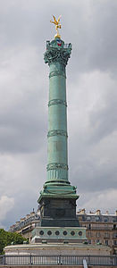 The July Column in the Place de la Bastille (1831–1840) by Joseph-Louis Duc