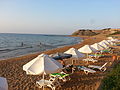 A beach in Davlos