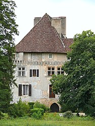 The chateau in Les Junies