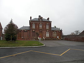 Combined village hall and schoolhouse