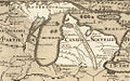Image 37Michigan in 1718, Guillaume de L'Isle map, approximate state area highlighted (from History of Michigan)