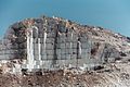Steinbruch von Naxos-Marmor bei Kinidaros (Griechenland)
