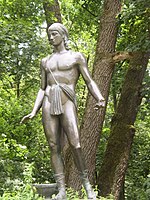 1793 statue adorning the 400-acre Oleksandriia Park