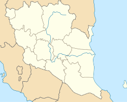 Bentong ﺑﻨﺘﻮڠ is located in Pahang