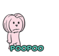 Poo Poo A male Bichon Frise who has trouble with his masculinity. He and Poncho often team up whenever they feel like the odds in the pack are stacked against them. Despite seeming small and weak, he has an inner demon.[8][9]