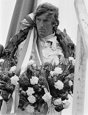 The article on Jochen Rindt, the only driver to win the Formula One World Drivers' Championship posthumously, was brought to good article status by Zwerg Nase (submissions)