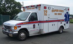 A typical Type III ambulance
