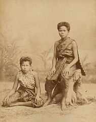 Siamese womens photo, 1890