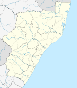 Melmoth is located in KwaZulu-Natal