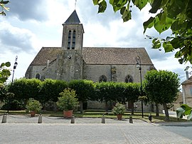 The church in Machault