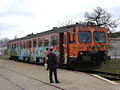 7122 series train in Borut, Croatia