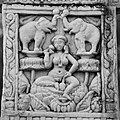 Lakshmi lustrated by Elephants.
