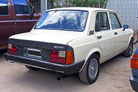 Rear view of 1988 Fiat Super Europa 1.3