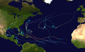 Image 202017 Atlantic hurricane season summary map (from Cyclone)