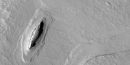 Layered mesas, as seen by HiRISE under HiWish program