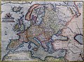 Abraham Ortelius' map of Europe from 1595