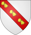 Coat of arms of the Harzee family, maybe the first lords of Harzé.