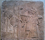 Assyrian archers, from a relief of about 728 BC, British Museum