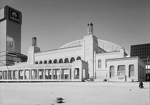 Boardwalk Hall (pictured here in 1992) was the site of the 1964 Democratic National Convention
