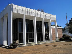 Panola County Courthouse (designed by Pritchard & Nickles)[1]