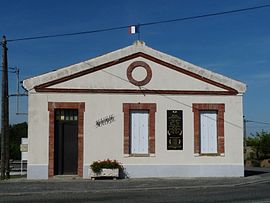 The town hall in Bélesta-en-Lauragais