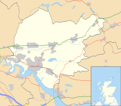 Muckhart is located in Clackmannanshire