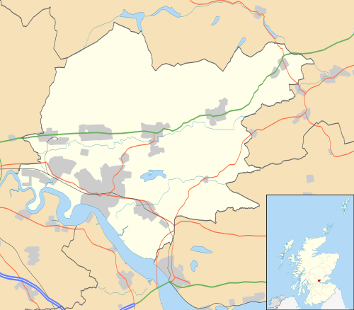 Clackmannanshire is located in Clackmannanshire