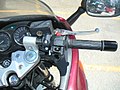 Motorcycle clip-on handlebar