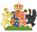 The Eagle of Saint John in the coat of arms of Catherine of Aragon, Queen of England.