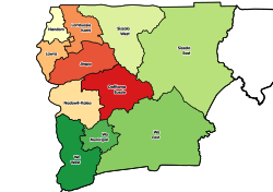 Districts of Upper West Region